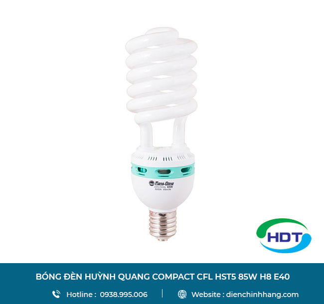 Bóng đèn Huỳnh quang Compact CFL HST5 85W H8 E40