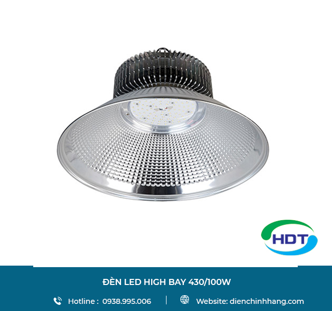 Đèn LED High Bay 430/100W Rạng Đông D HB02L 430/100W | Den LED High Bay 430 100W Rang Dong D HB02L 430 100W 