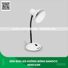 Đèn bàn LED không bóng Nanoco NDKC02W màu trắng