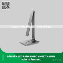 Đèn bàn LED Panasonic HHGLT0628U19 màu trắng bạc