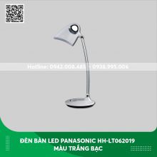 Đèn bàn LED Panasonic HH-LT062019 màu trắng bạc