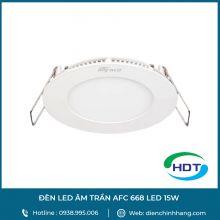 ĐÈN LED ÂM TRẦN Anfaco AFC 668 LED 15W