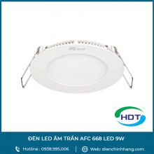 ĐÈN LED ÂM TRẦN Anfaco AFC 668 LED 9W