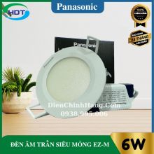Đèn LED âm trần Panasonic EZ-M NNNC7650088/ NNNC7655088/ NNNC7651088, tròn, 6W