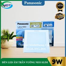 Đèn LED âm trần Panasonic Neo Slim NNP72254/  NNP72250/  NNP72255 vuông, 9w