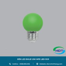 ĐÈN LED BULB MPE 1.5W LBD-3GR 