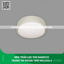 Đèn LED ốp trần ngoài trời Nanoco 14W NCL1333/ NCL1333-6