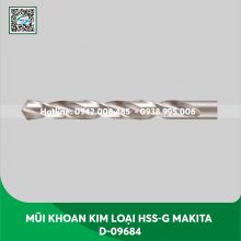 Mũi khoan kim loại hss-g Makita D-09684