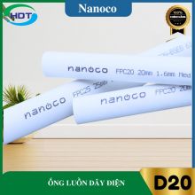 Ống luồn dây điện dạng thẳng D20 Nanoco FPC20L/ FPC20/ FPC20H