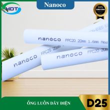 Ống luồn dây điện dạng thẳng D25 Nanoco FPC25/ FPC25L/ FPC25H
