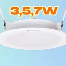 đèn âm trần panasonic 3w, 5w, 7w