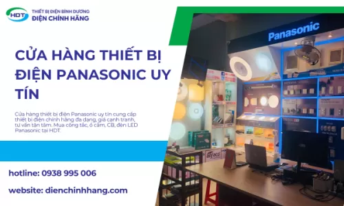 Cửa hàng thiết bị điện Panasonic uy tín