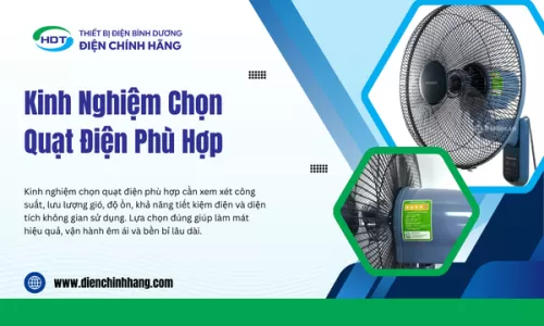 Kinh Nghiệm Chọn Quạt Điện Phù Hợp