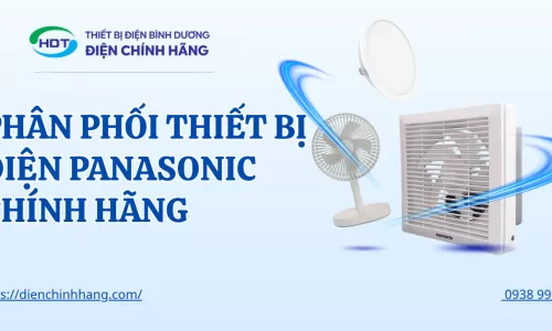 Phân phối thiết bị điện Panasonic chính hãng