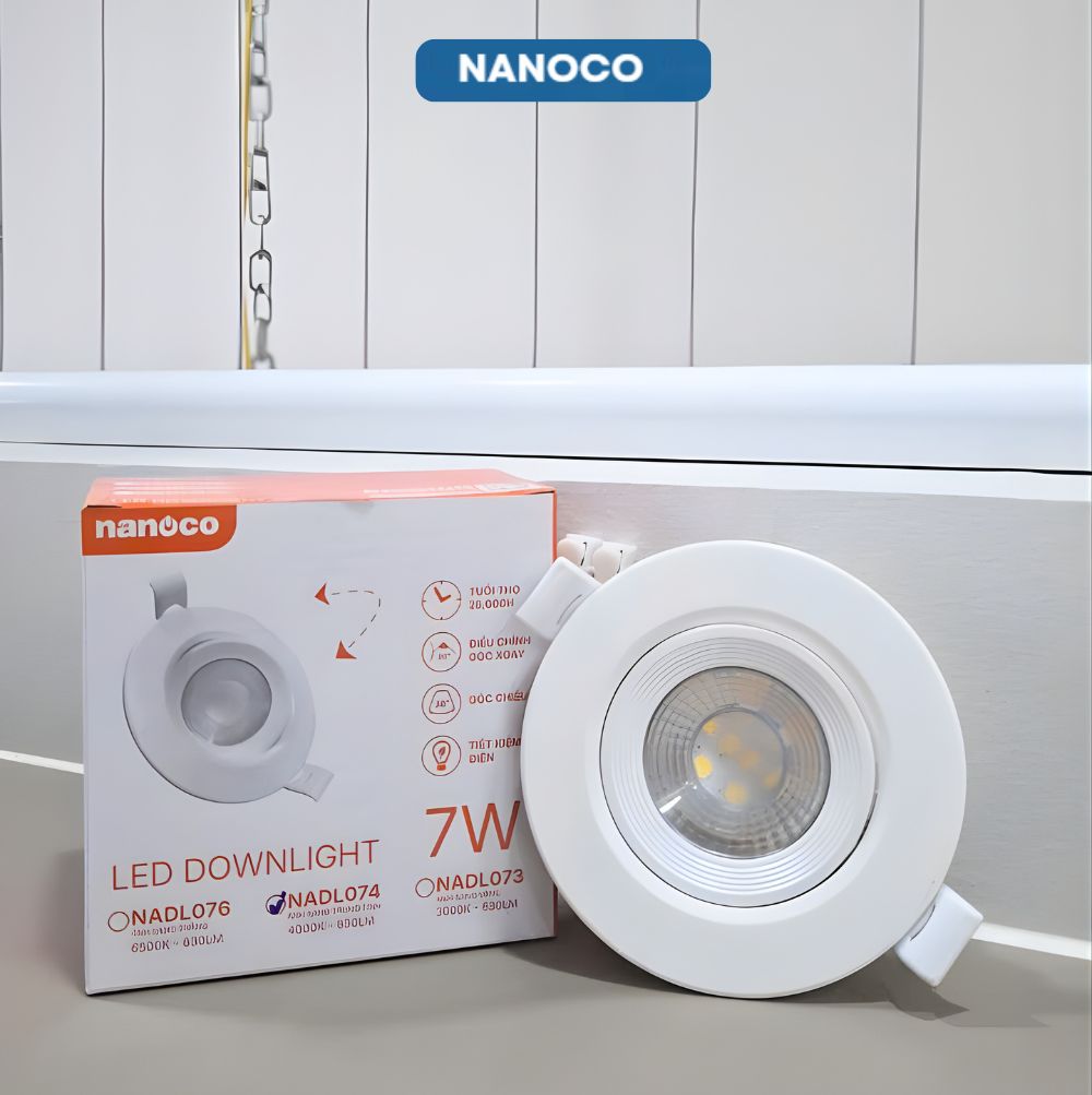 Đèn Led Âm Trần Nanoco