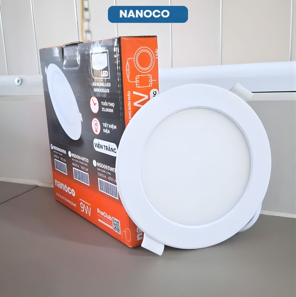 Đèn Led Âm Trần Nanoco