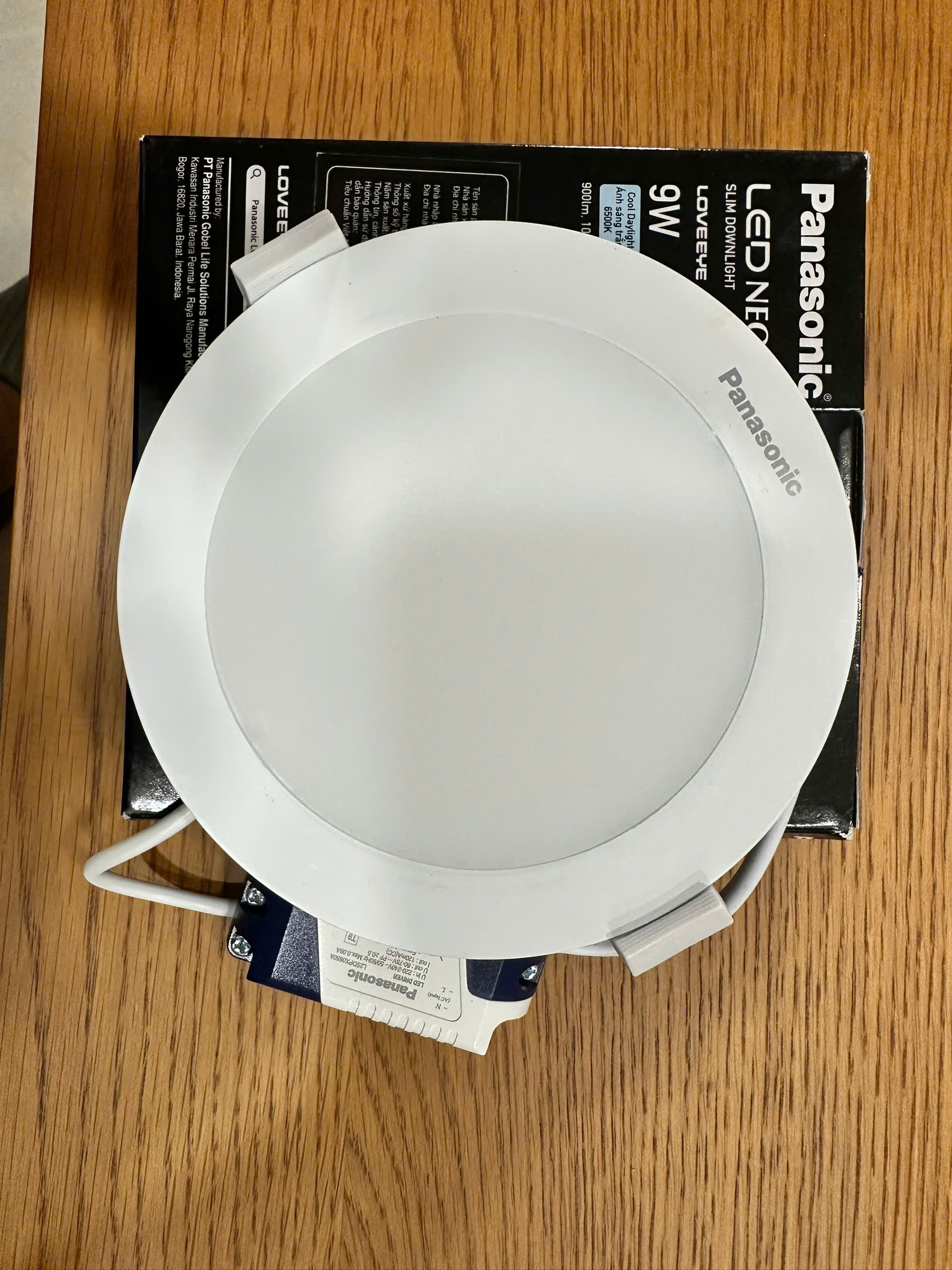 Đèn Led Âm Trần Panasonic Neo Slim 9W Phi 100 NNP72278A