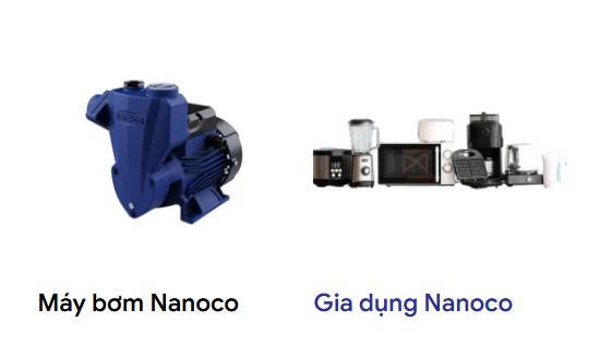 Máy Bơm & Gia Dụng Nanoco