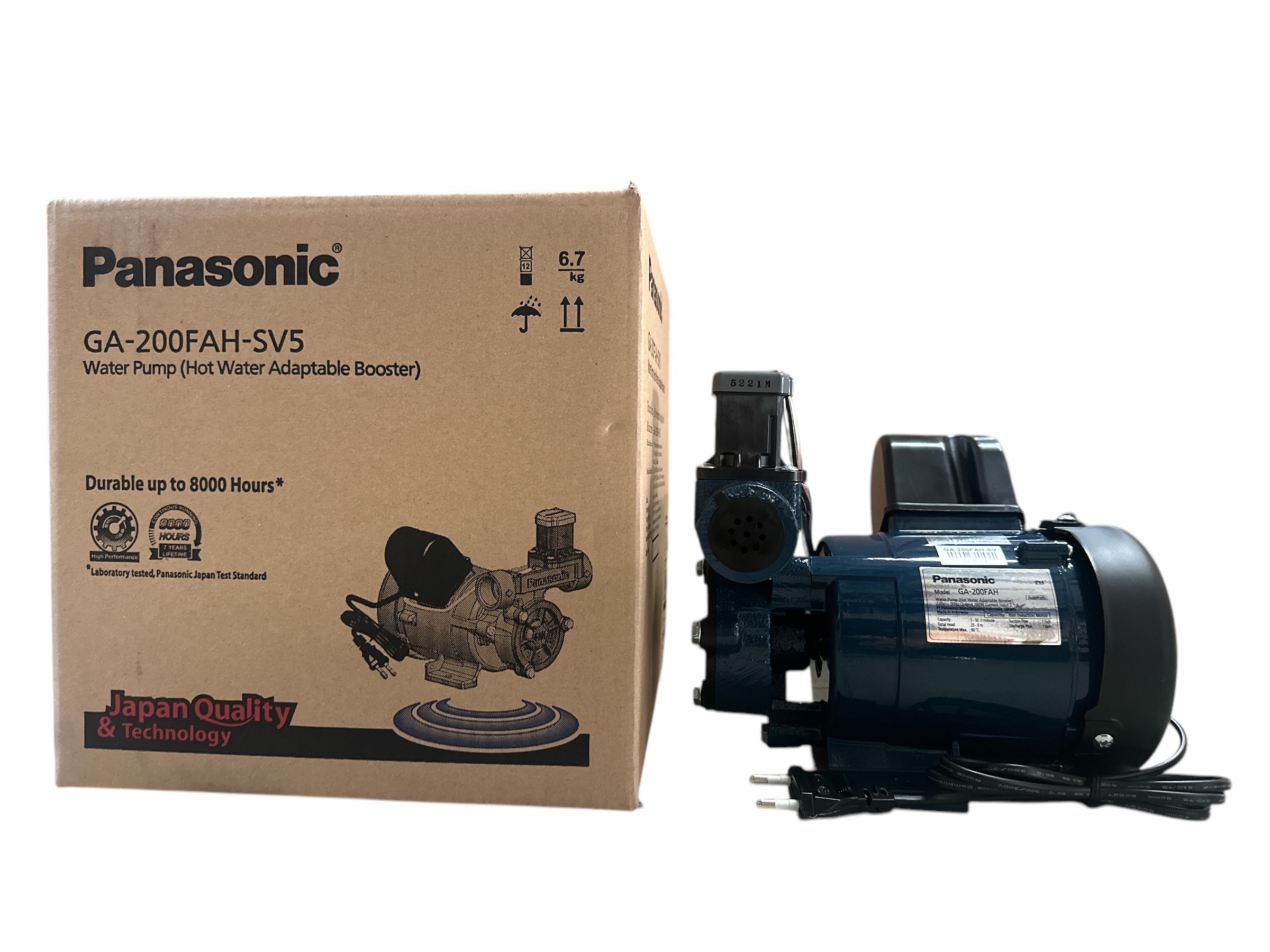 Máy Bơm Tăng Áp Nước Nóng Panasonic GA-200FAH