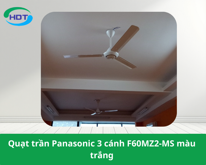 Quạt trần Panasonic 3 cánh F60MZ2-MS màu trắng
