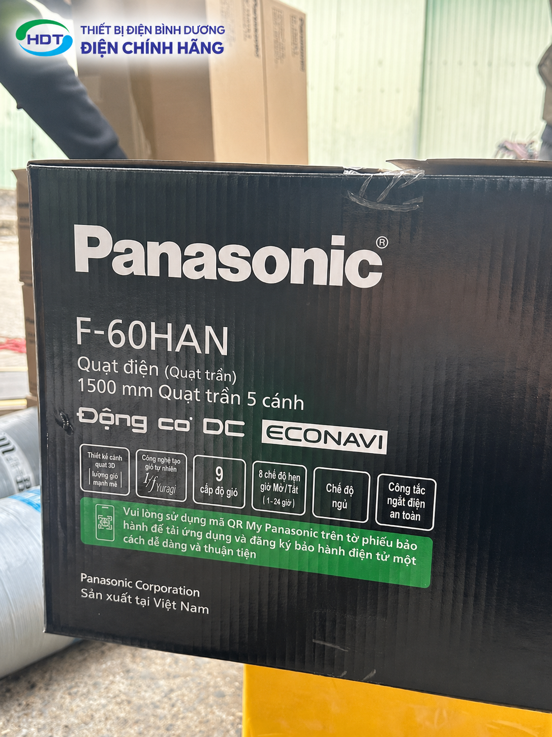 Quạt Trần Panasonic 5 Cánh F-60HAN