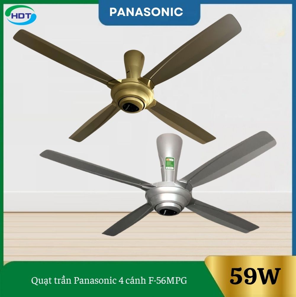 Quạt trần Panasonic 4 cánh F-56MPG