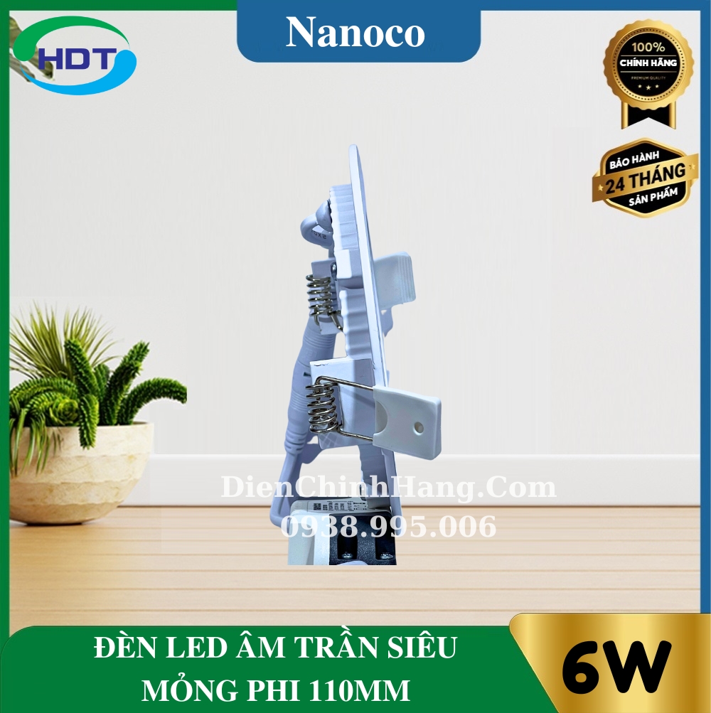 Lựa Chọn Đèn LED Âm Trần Nanoco 6W: Thông Số Kỹ Thuật và Lợi Ích