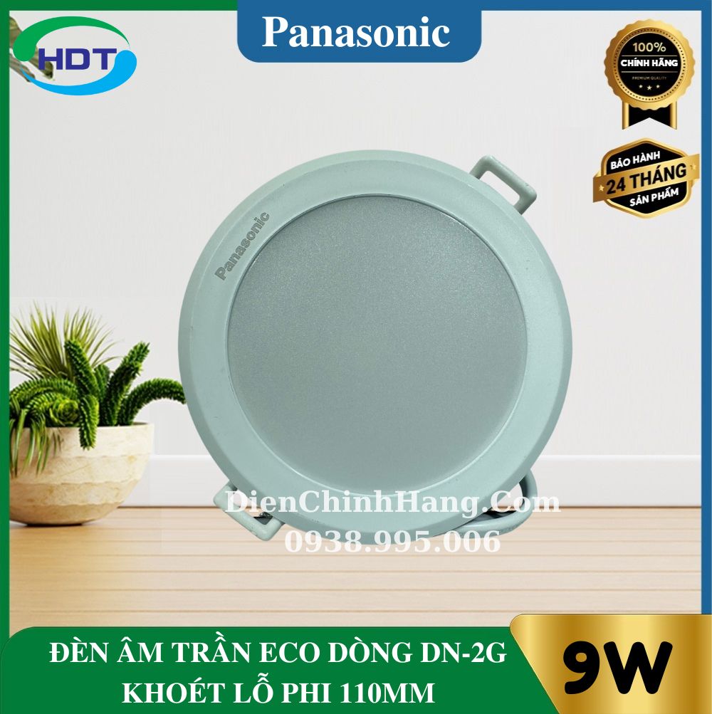 Đèn LED âm trần Panasonic NEO Slim 9W: Giải pháp chiếu sáng hiện đại và tiết kiệm
