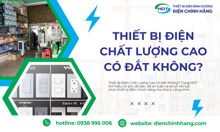 Thiết Bị Điện Chất Lượng Cao Có Đắt Không? Giải Đáp Chi Tiết Từ Góc Nhìn Chi Phí Và Hiệu Quả
