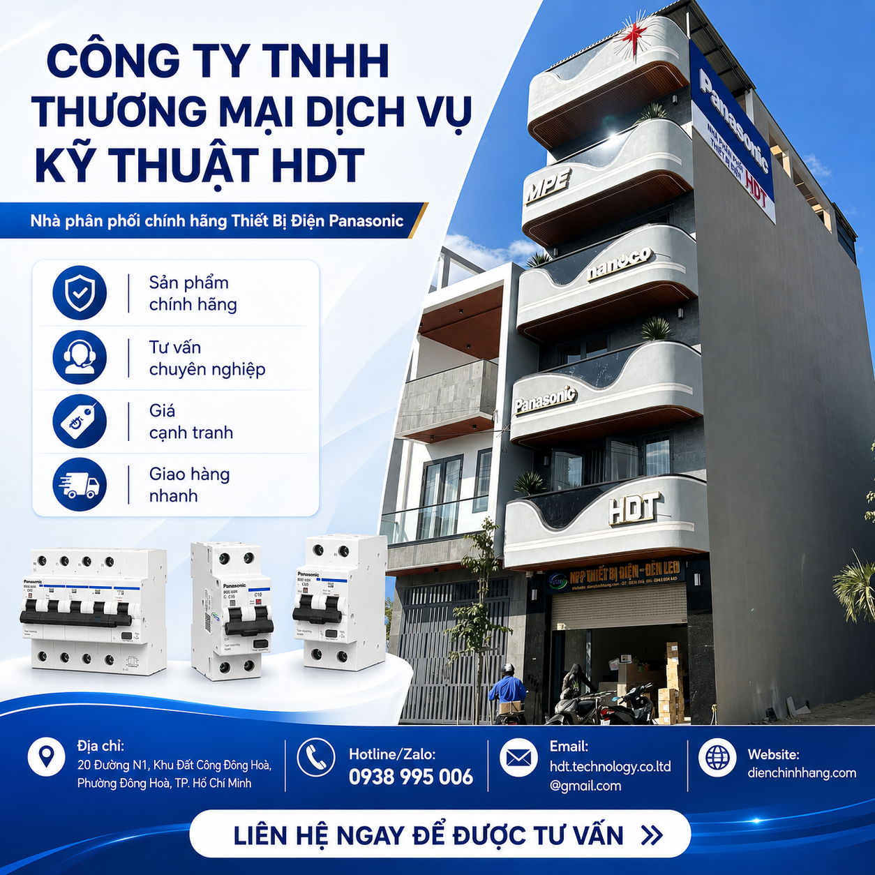 CB Chống Giật Panasonic