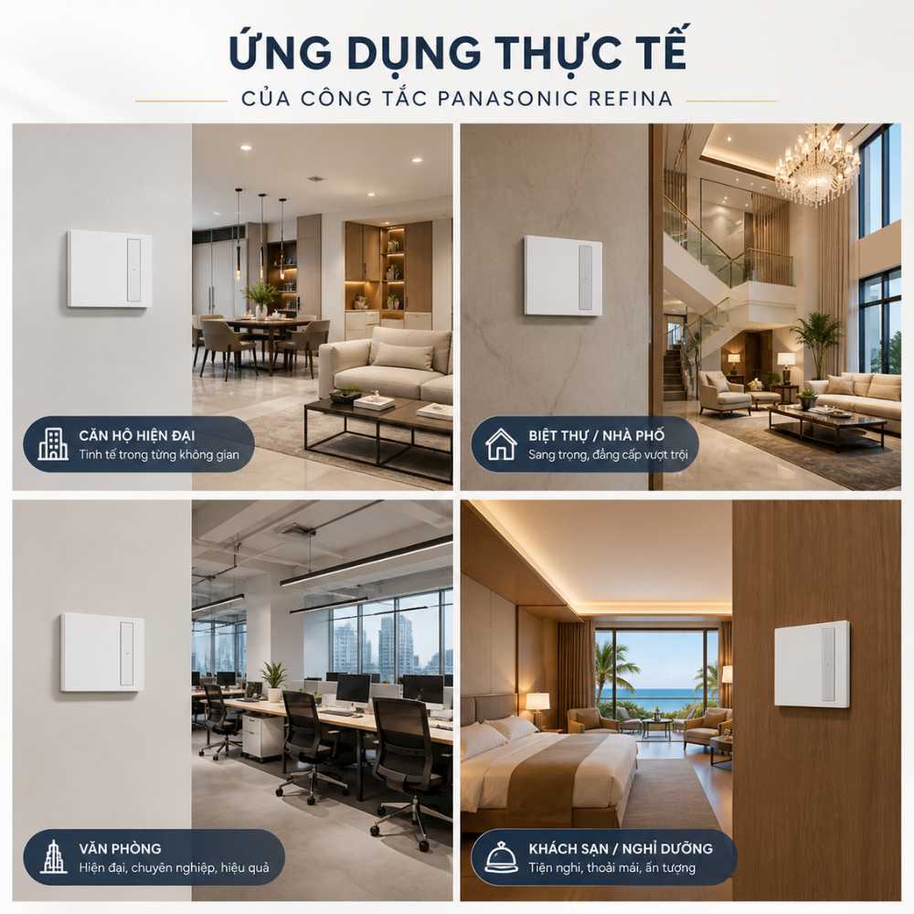 Công tắc Panasonic Refina