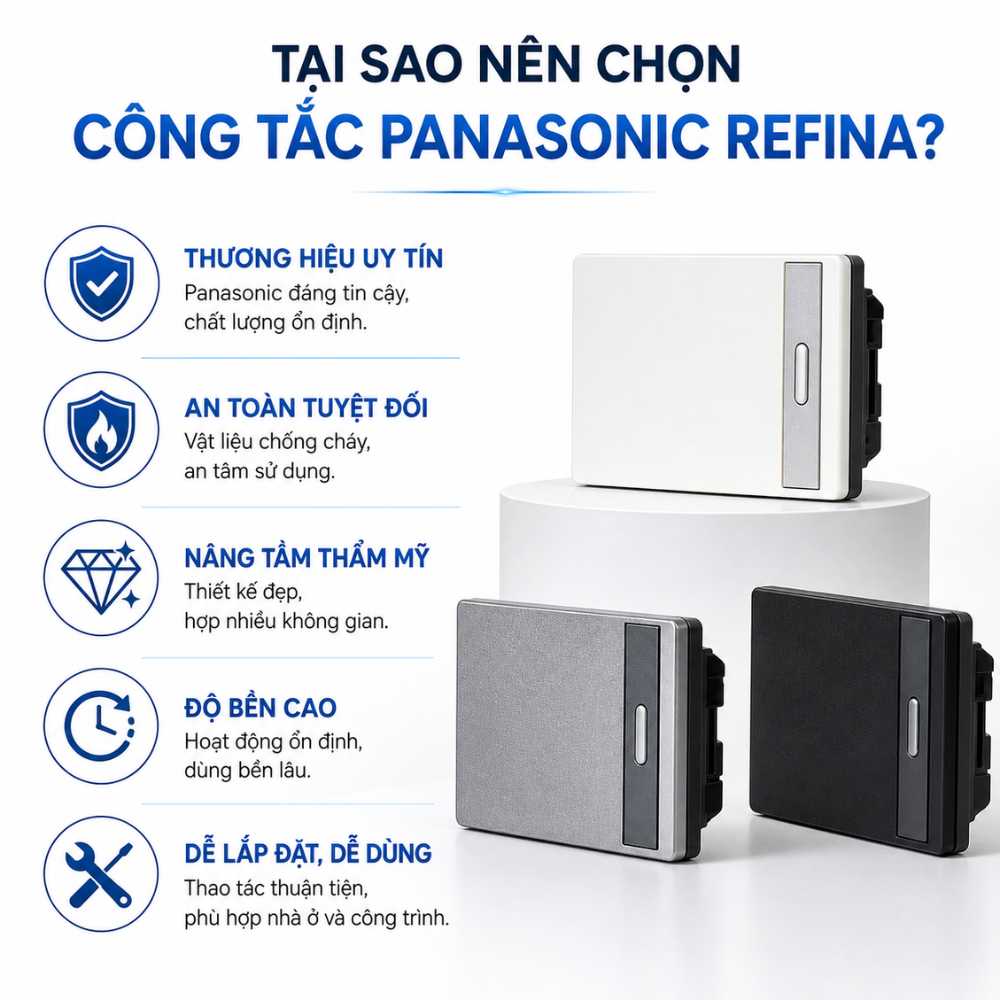 Công tắc Panasonic Refina