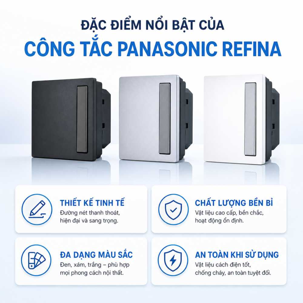 Công tắc Panasonic Refina