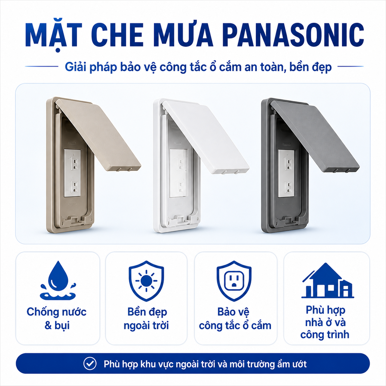 Mặt Che Mưa Panasonic