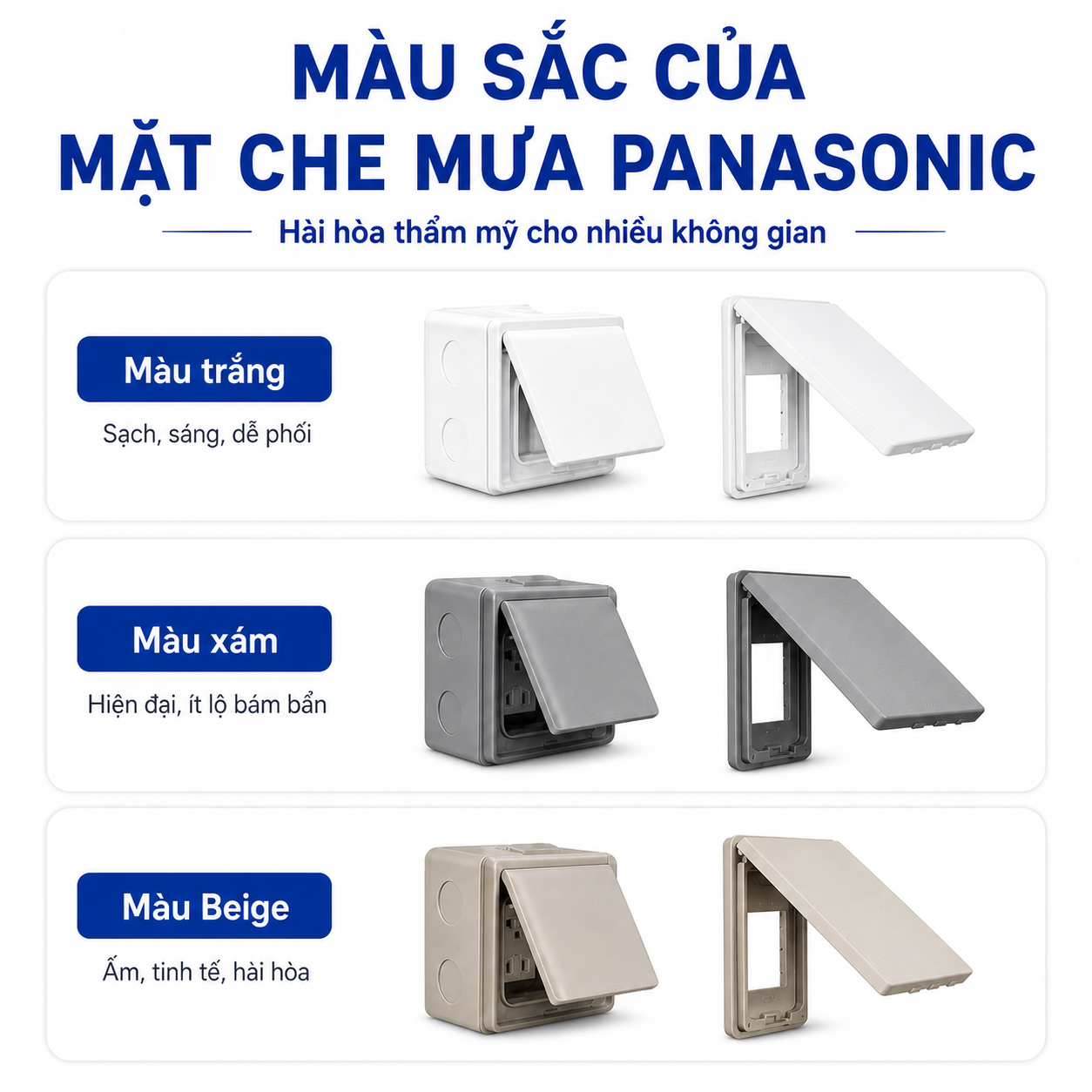 Mặt Che Mưa Panasonic