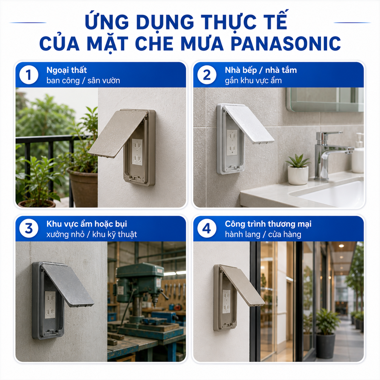 Mặt Che Mưa Panasonic