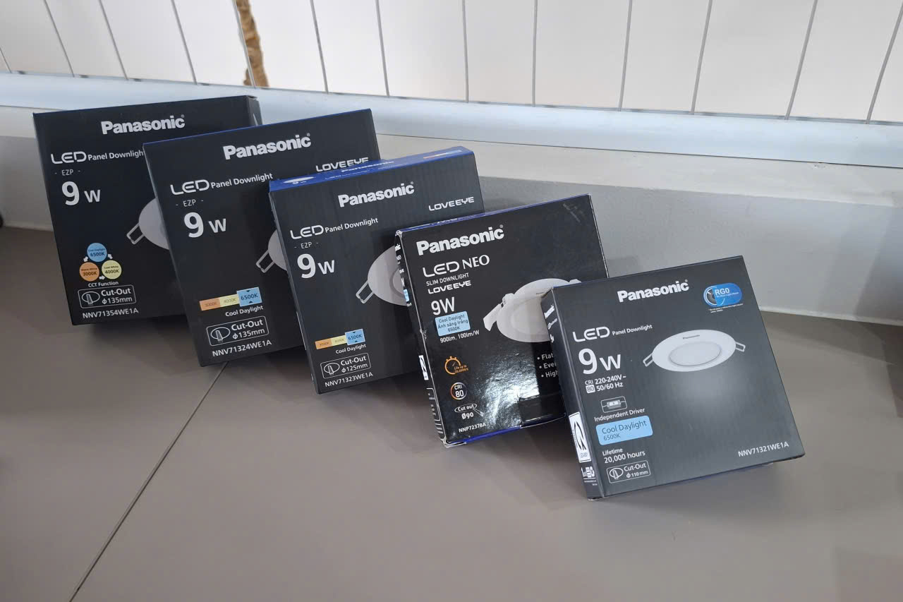 Đèn led âm trần 9W Panasonic có tốt không?