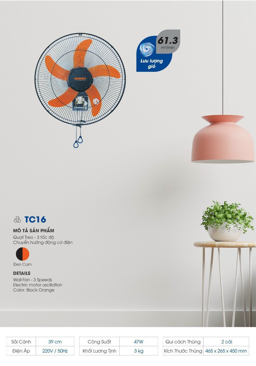 Quạt Điện Senko Chính Hãng