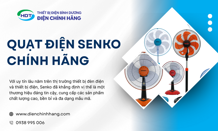 Quạt Điện Senko Chính Hãng Sự Lựa Chọn Hoàn Hảo Cho Không Gian Sống