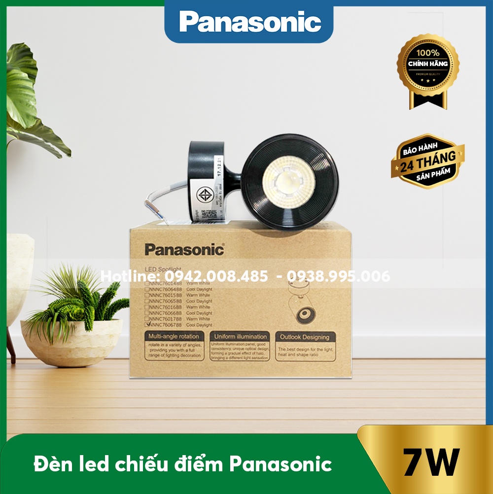 Đèn led chiếu điểm Panasonic 7w Spotlight NNNC7606388