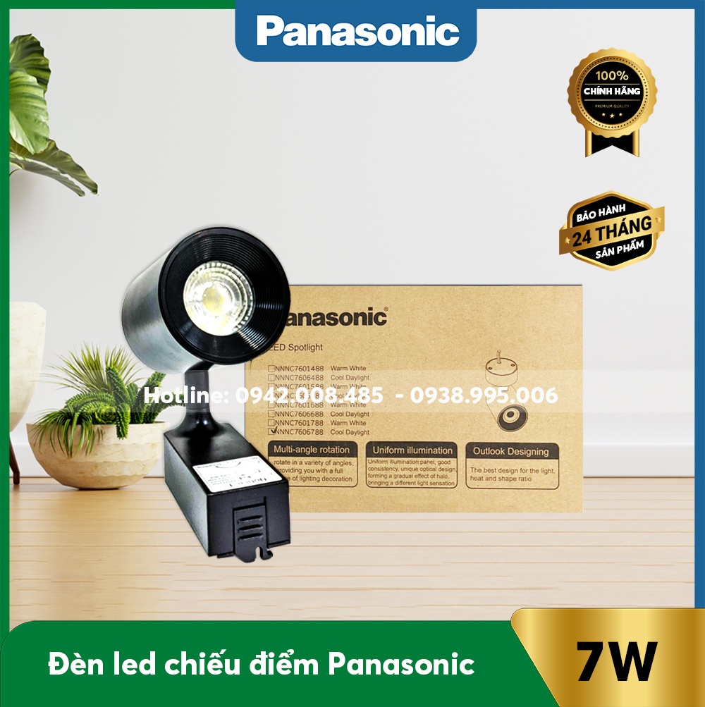 Đèn led chiếu điểm Panasonic 7w Spotlight NNNC7606388 