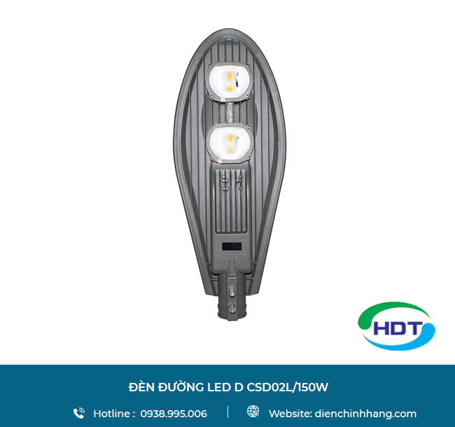 Đèn đường LED  Rạng Đông D CSD02L/150W | Den duong LED Rang Dong D CSD02L 150W 