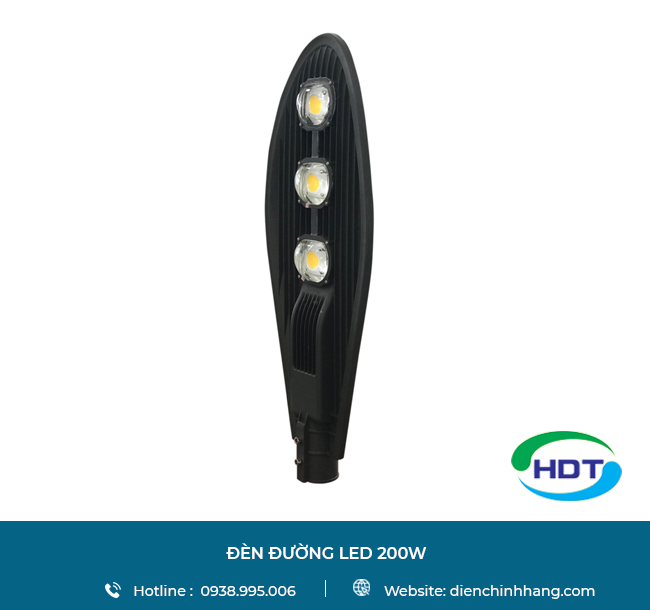 Đèn đường LED Rạng Đông D CSD02L/200W  | Den duong LED Rang Dong D CSD02L 200W 