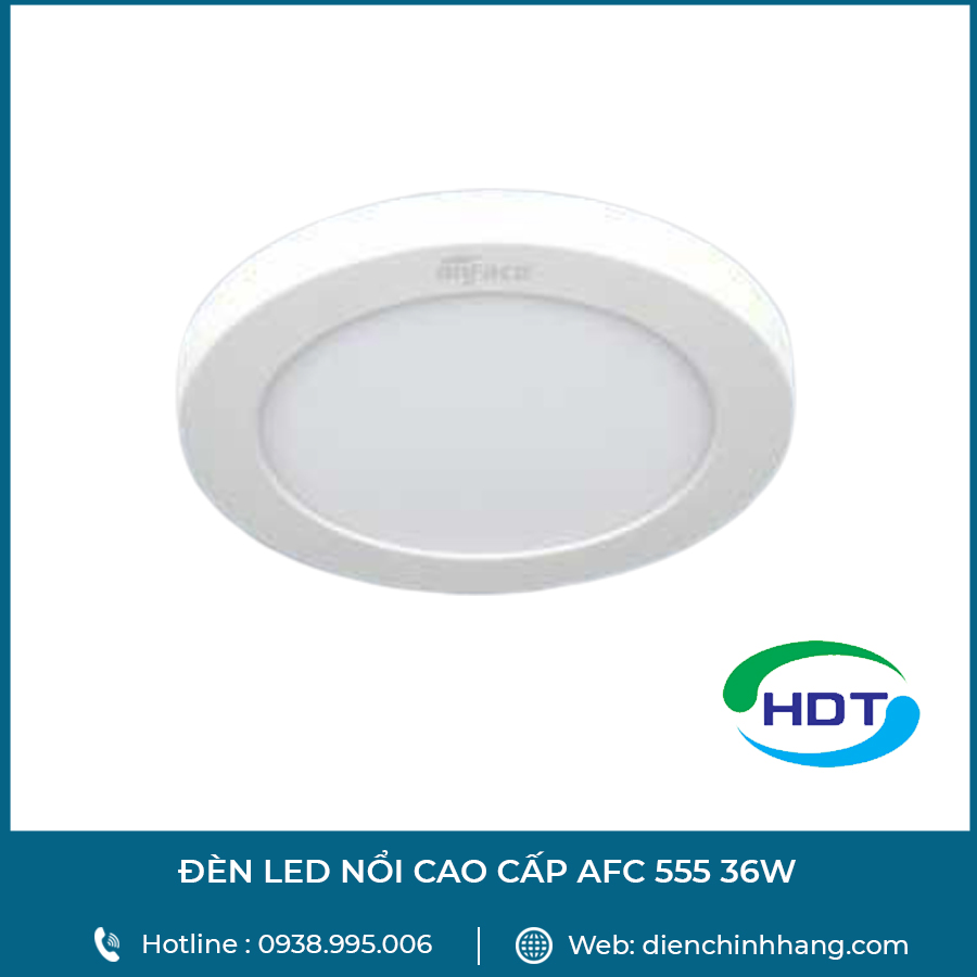 Đèn LED nổi cao cấp Anfaco AFC 555 36W | Den LED noi cao cap Anfaco AFC 555 36W 