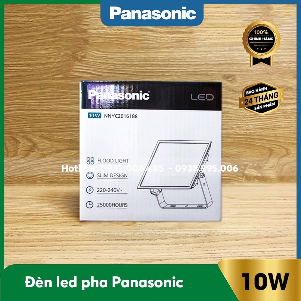 Đèn Led Pha Panasonic 10w Flood Light NNYC2016188 IP65 ánh sáng trắng
