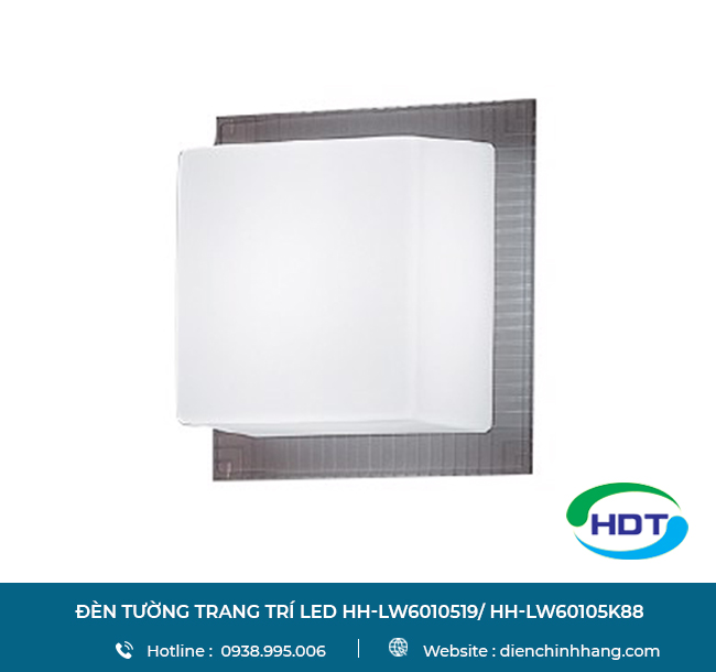 Đèn tường trang trí LED HH-LW6010519/ HH-LW60105K88  |  Den LED tuong trang tri Panasonic HH LW6010519 HH LW60105K88