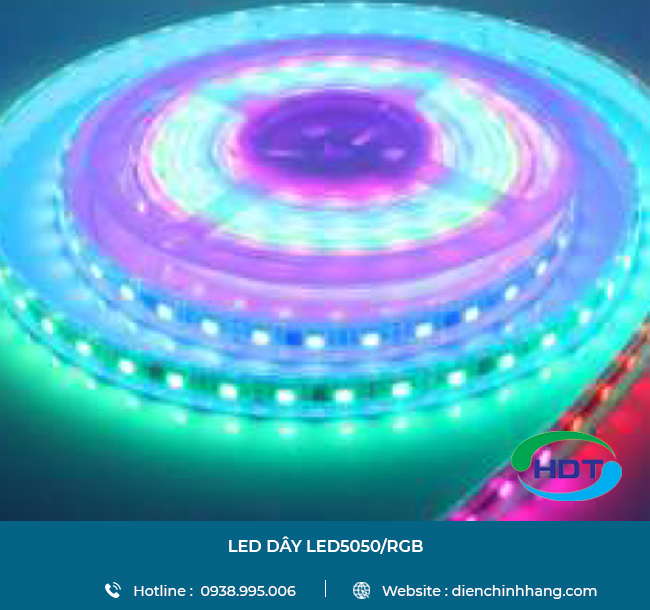 LED Dây Paragon 14.4w LED5050/RGB | LED Day Paragon 14 4w LED5050 RGB 