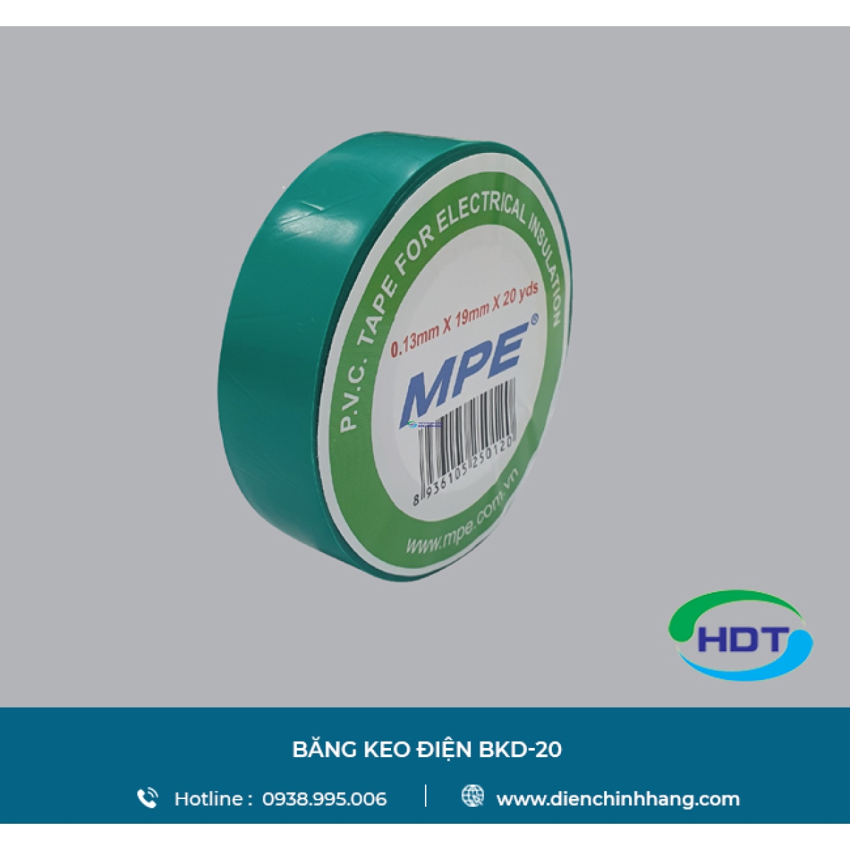BĂNG KEO ĐIỆN MPE BKG-20