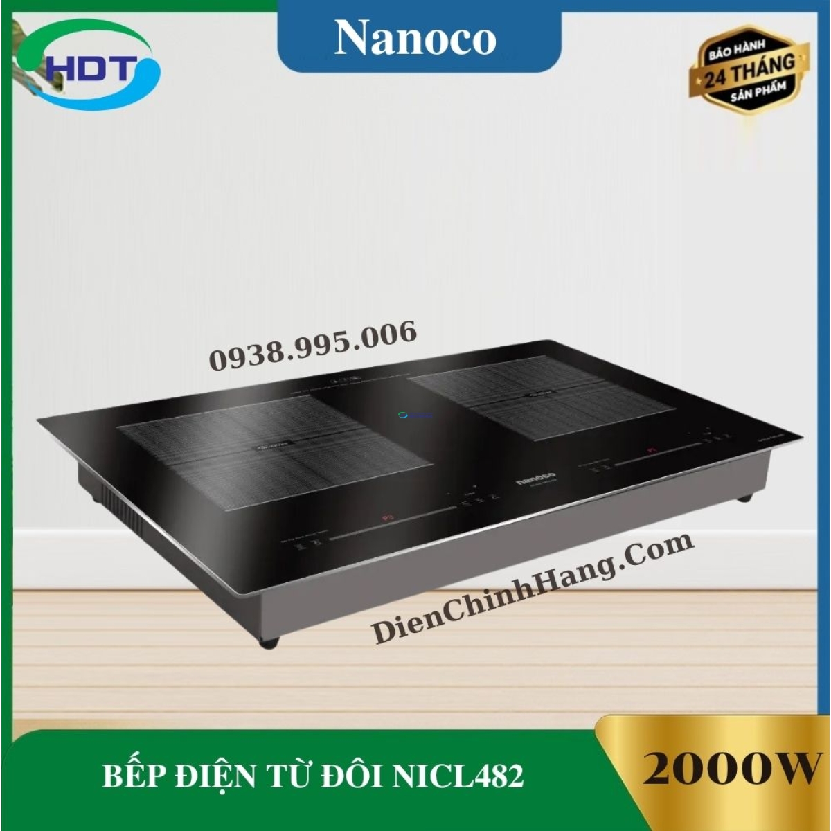 BẾP ĐIỆN TỪ ĐÔI NICL482
