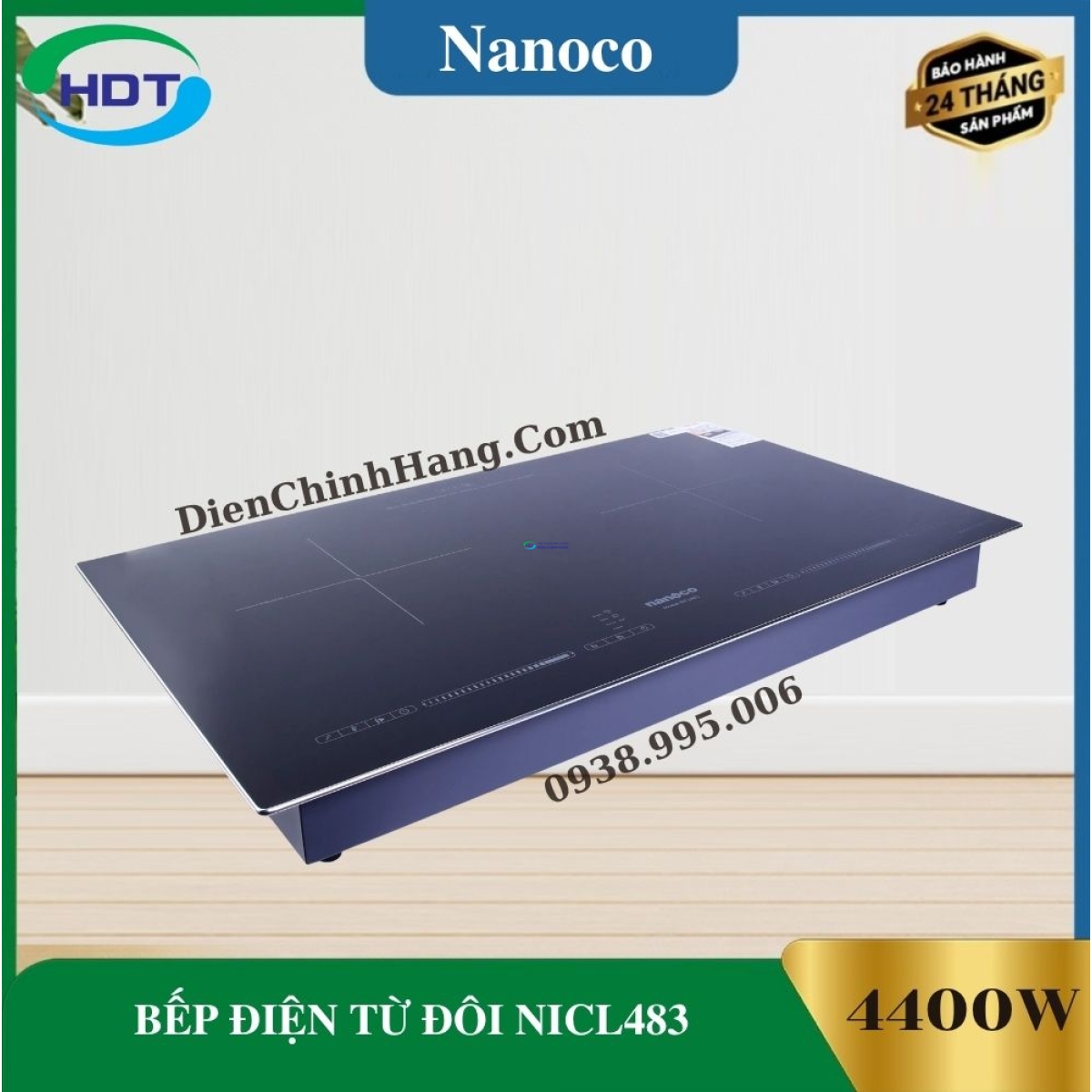 BẾP ĐIỆN TỪ ĐÔI NICL483